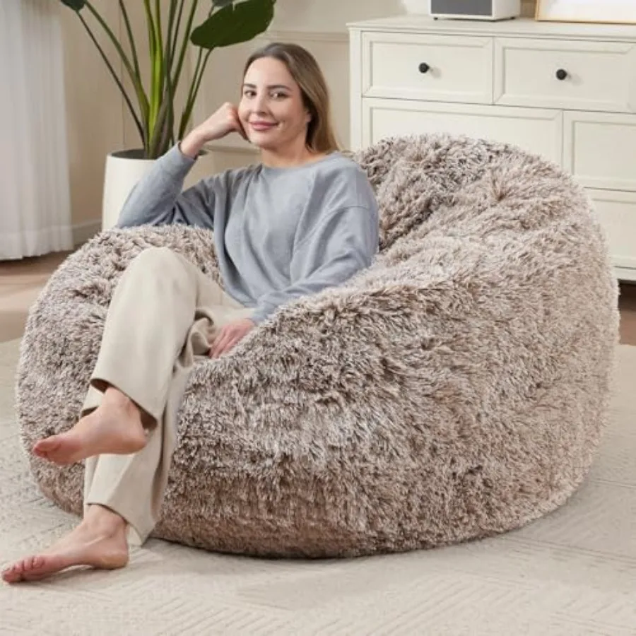 Bean Bag Cover No Filler,Soft Faux Fur Stuffed Animal Bean Bag Storage, Fluffy Plush Bean Bag Chair Cover Washable, Comfy Bean
Bean Bag Cover No Filler,Soft Faux Fur Stuffed Animal Bean Bag Storage, Fluffy Plush Bean Bag Chair Cover Washable, Comfy Bean