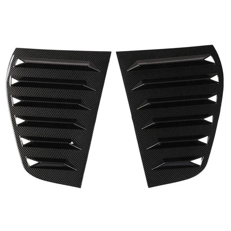 Easy To Use Rear Side Glass Louver Rear Triangle Window Shark Cheek Decoration Sticker Parts For VW VW Golf GOLF/R GTI MK6 2010-
Easy To Use Rear Side Glass Louver Rear Triangle Window Shark Cheek Decoration Sticker Parts For VW VW Golf GOLF/R GTI MK6 2010-