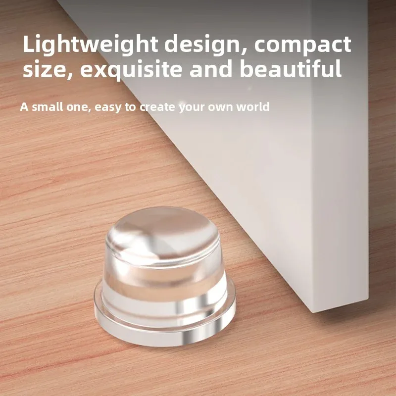 Transparent Silicone Gel Door Stop Non-Slip Bumper Pad Wall Protection Furniture Muffler Floor Buffer for Home Safety
Transparent Silicone Gel Door Stop Non-Slip Bumper Pad Wall Protection Furniture Muffler Floor Buffer for Home Safety