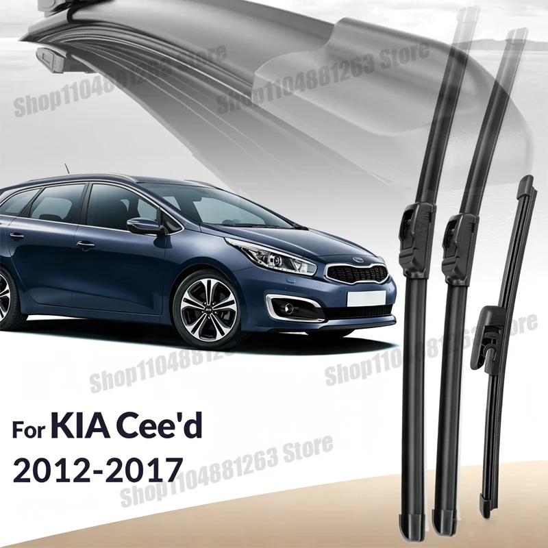 Front&Rear Wiper Blades For KIA Cee'd Ceed 2012-2017 2013 2014 2015 2016 Wiper Windshield Windscreen Window Brushes 26"+14"+12"
Front&Rear Wiper Blades For KIA Cee'd Ceed 2012-2017 2013 2014 2015 2016 Wiper Windshield Windscreen Window Brushes 26"+14"+12"