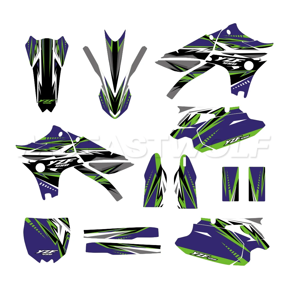 Fit for Yamaha YZF450 YZ 450F YZ450F 2010 2011 2012 2013 29/31/35mil Thickness Background Graphics Decals Stickers Kit
Fit for Yamaha YZF450 YZ 450F YZ450F 2010 2011 2012 2013 29/31/35mil Thickness Background Graphics Decals Stickers Kit
