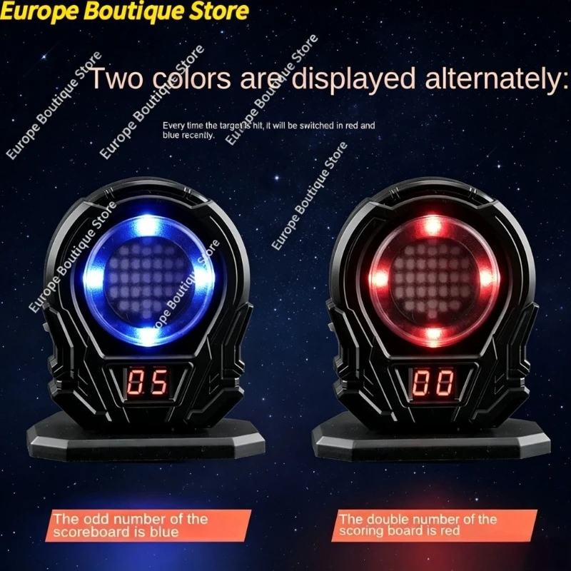 Color Sensitive Shooting Practice Target Infrared Induction Electronic Scoring Laser Target with Sound Effects Toy Parts
Color Sensitive Shooting Practice Target Infrared Induction Electronic Scoring Laser Target with Sound Effects Toy Parts