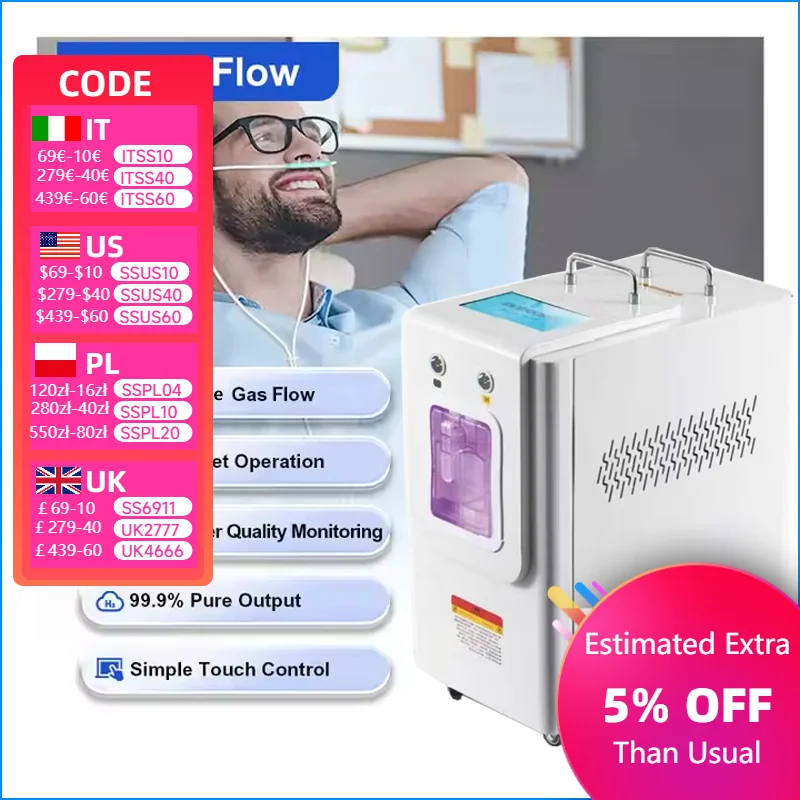 High Concentration Hydrogen Gas Generator Inhaler Machine Health Care Pure H2 Inhalation Hydrogen Generator Popular In Japan
High Concentration Hydrogen Gas Generator Inhaler Machine Health Care Pure H2 Inhalation Hydrogen Generator Popular In Japan
