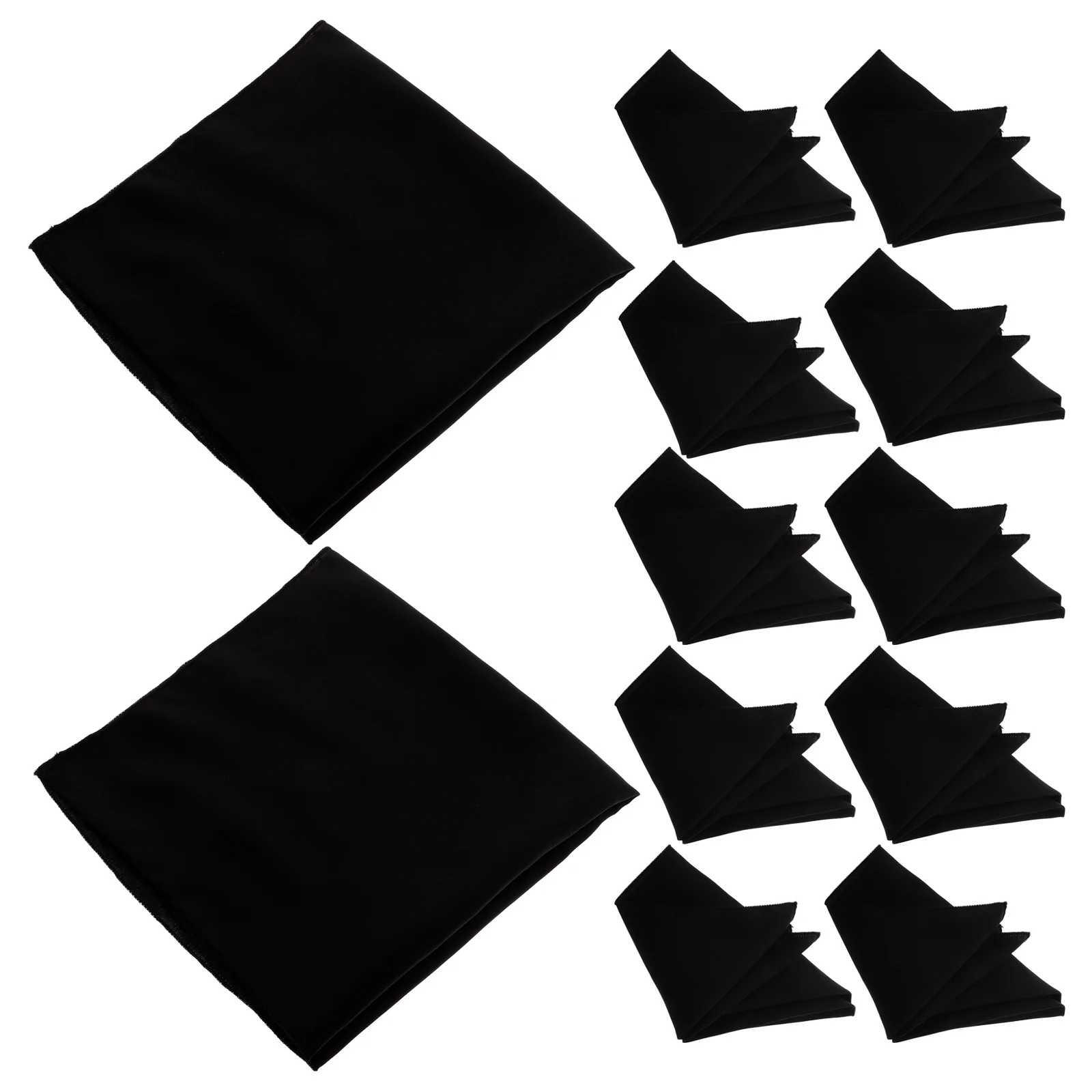 12Pcs Dinner Napkins Fabric Black Reusable Cloth Napkins for Wedding Party Restaurant Hotel Table Use Kitchen Cloth
12Pcs Dinner Napkins Fabric Black Reusable Cloth Napkins for Wedding Party Restaurant Hotel Table Use Kitchen Cloth