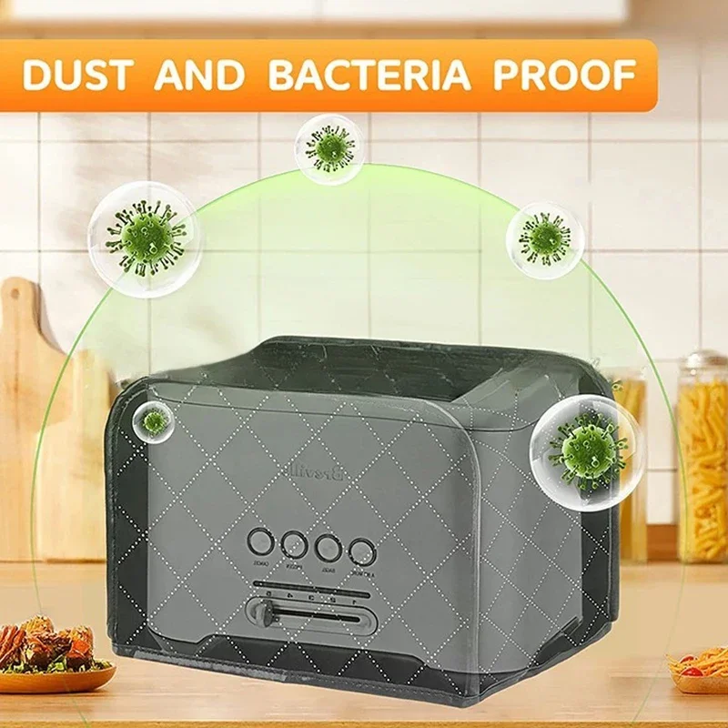 Polyester Fabric Quilted Toaster Appliance Dust-Proof Cover for Kitchen Small Appliance Dust Cover and Fingerprint Protection
Polyester Fabric Quilted Toaster Appliance Dust-Proof Cover for Kitchen Small Appliance Dust Cover and Fingerprint Protection