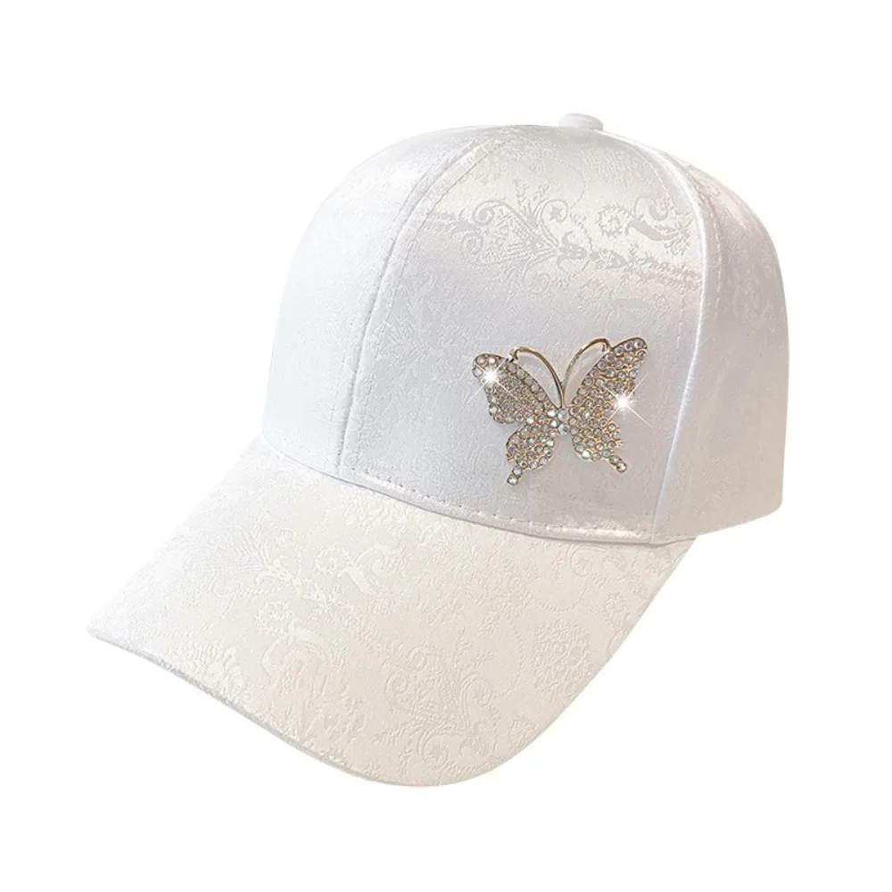Solid Color Rhinestone Baseball Hat Korean Style Sun Protection Sunscreen Peaked Cap Adjustable Breathable Women Sun Cap Women
Solid Color Rhinestone Baseball Hat Korean Style Sun Protection Sunscreen Peaked Cap Adjustable Breathable Women Sun Cap Women