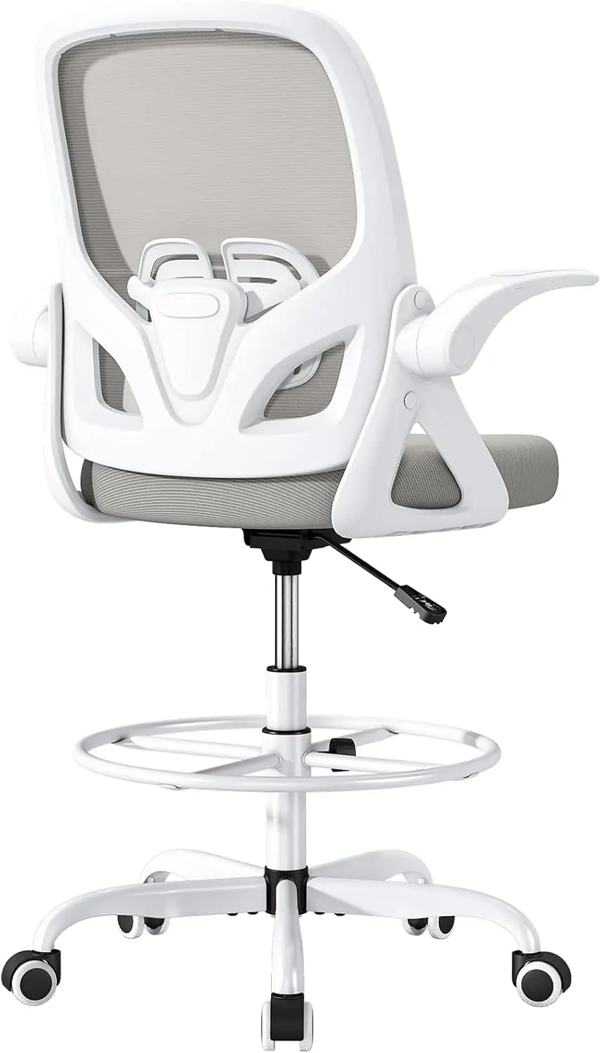 Tall Drafting Chair With Lumbar Support And Footrest Ring, Supportive Tall Extended Height Ergonomic Desk Chair For Home Work,
Tall Drafting Chair With Lumbar Support And Footrest Ring, Supportive Tall Extended Height Ergonomic Desk Chair For Home Work,