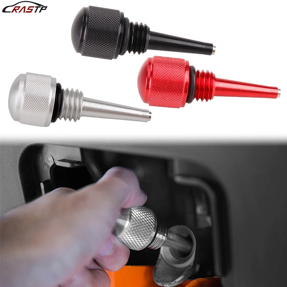 RASTP-Aluminum M18*2.5 Magnetic Oil Dipstick Oil Tip Dip Stick Filter for WEN 56125I 56200I Yamaha EF2000IS EF1000IS RS-OCC069
RASTP-Aluminum M18*2.5 Magnetic Oil Dipstick Oil Tip Dip Stick Filter for WEN 56125I 56200I Yamaha EF2000IS EF1000IS RS-OCC069