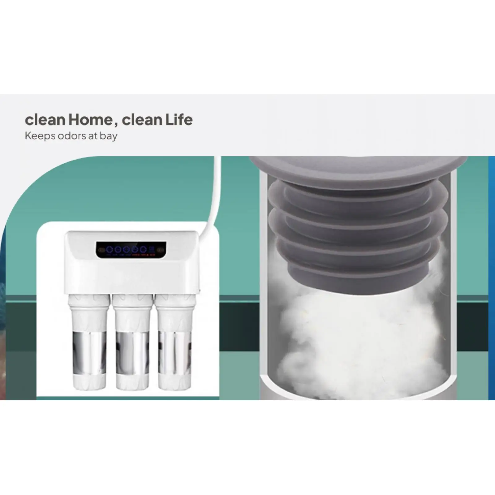Sewer Seal ring Deodorant Seal for Washing Machine Drains Sink Drains
Sewer Seal ring Deodorant Seal for Washing Machine Drains Sink Drains