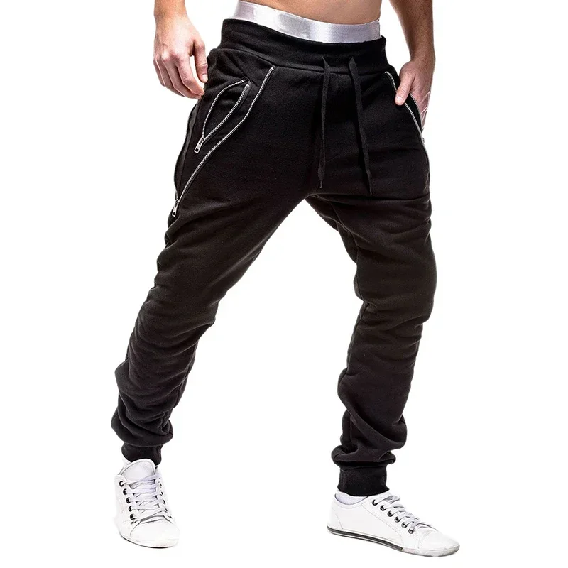 Men's Zipper Casual Pants Fashion Solid Color Long Pants 2024 Spring New Elastic Waist Adjustable Pants Trousers For Man Clothes
Men's Zipper Casual Pants Fashion Solid Color Long Pants 2024 Spring New Elastic Waist Adjustable Pants Trousers For Man Clothes