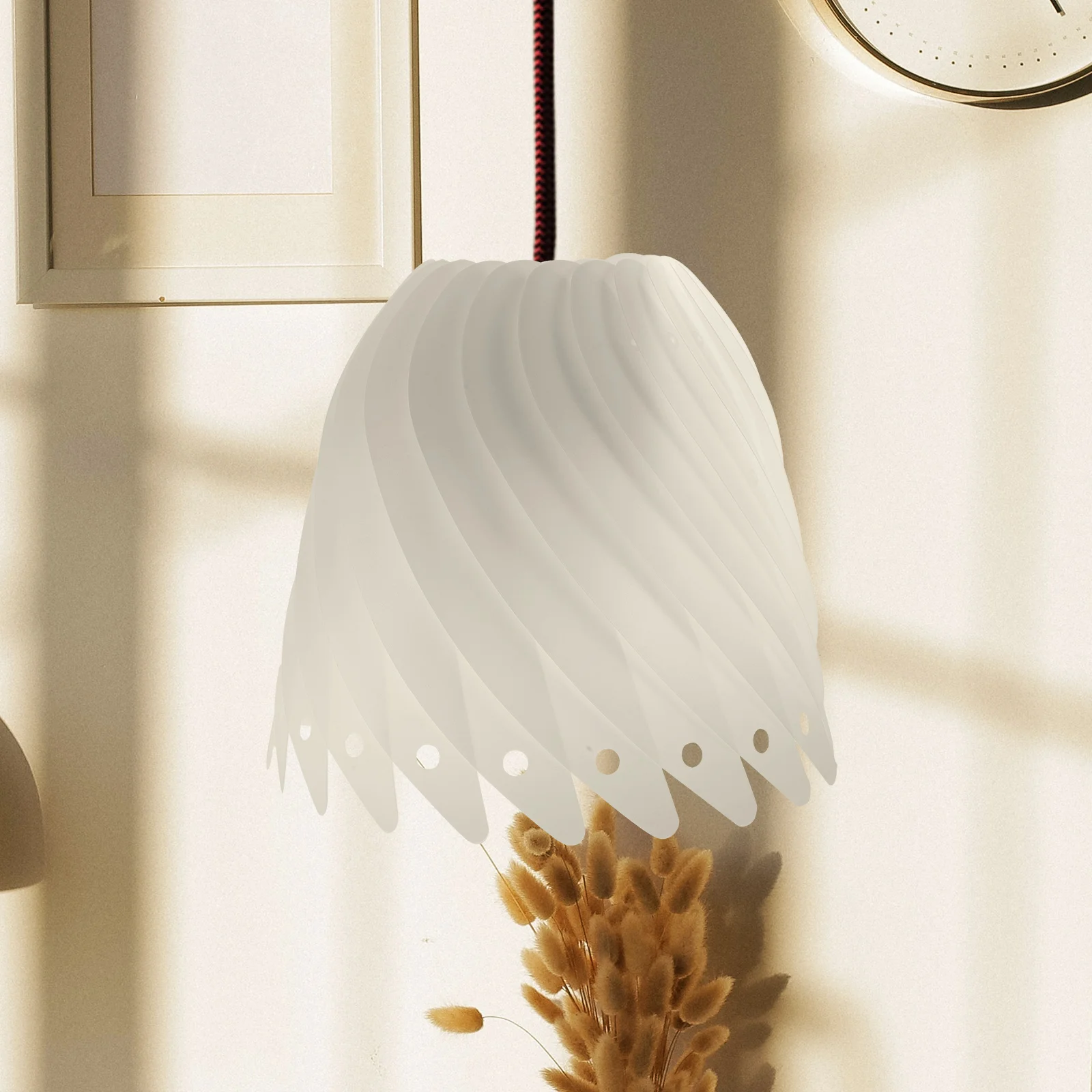 Plastic for Hanging Pendant Light Cover Modern Style Replacement Lampshade Ceiling Lights Cover Table Floor Lampshade
Plastic for Hanging Pendant Light Cover Modern Style Replacement Lampshade Ceiling Lights Cover Table Floor Lampshade