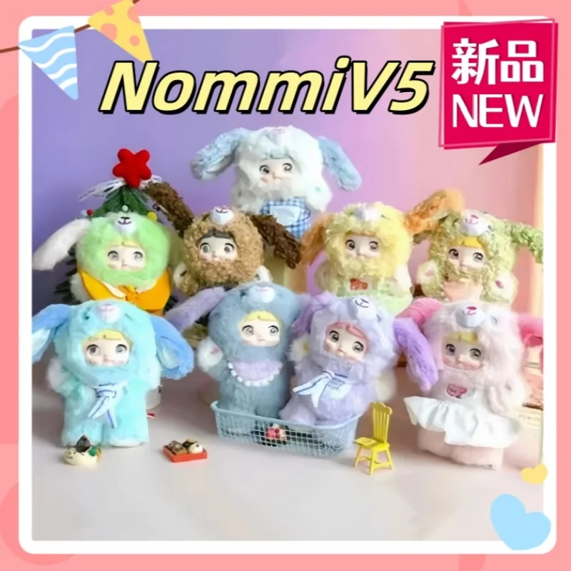 Предпродажа, новинка 2025 года, оригинальная серия Nommi V5 Generation Puppy Diary, глухая коробка, милая кукла, украшение для рабочего стола, подарок на день рождения для девочек
Предпродажа, новинка 2025 года, оригинальная серия Nommi V5 Generation Puppy Diary, глухая коробка, милая кукла, украшение для рабочего стола, подарок на день рождения для девочек