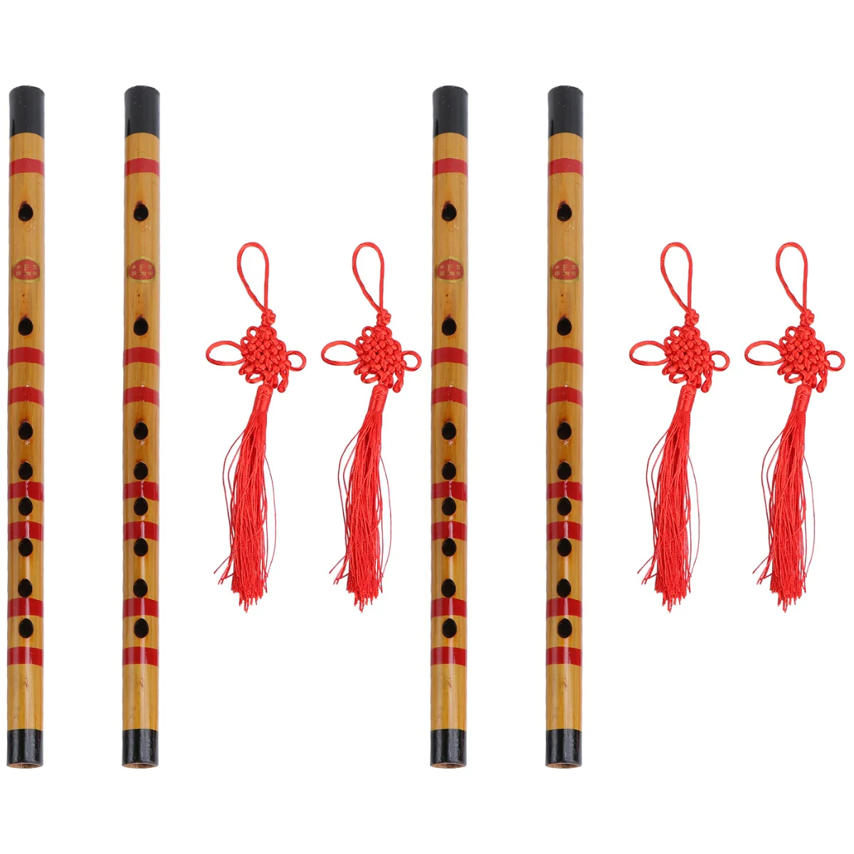 2 PCS Bamboo Flute Professional Folk Instruments Decorate Kid Chinese Dizi Musical
2 PCS Bamboo Flute Professional Folk Instruments Decorate Kid Chinese Dizi Musical