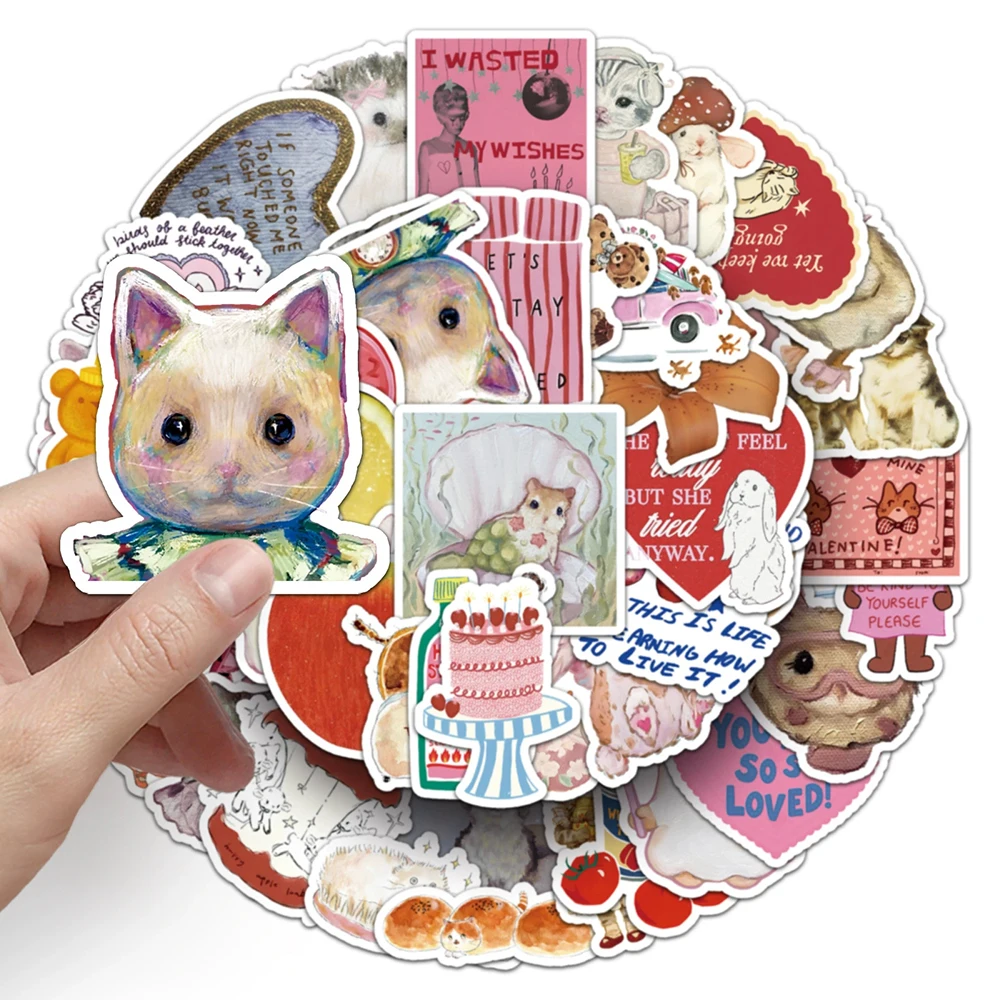 10/30/50pcs Retro Creative Pattern Graffiti Stickers Cute Cartoon Animals Sticker Water Bottle Stationery Phone Decals Kids Toy
10/30/50pcs Retro Creative Pattern Graffiti Stickers Cute Cartoon Animals Sticker Water Bottle Stationery Phone Decals Kids Toy