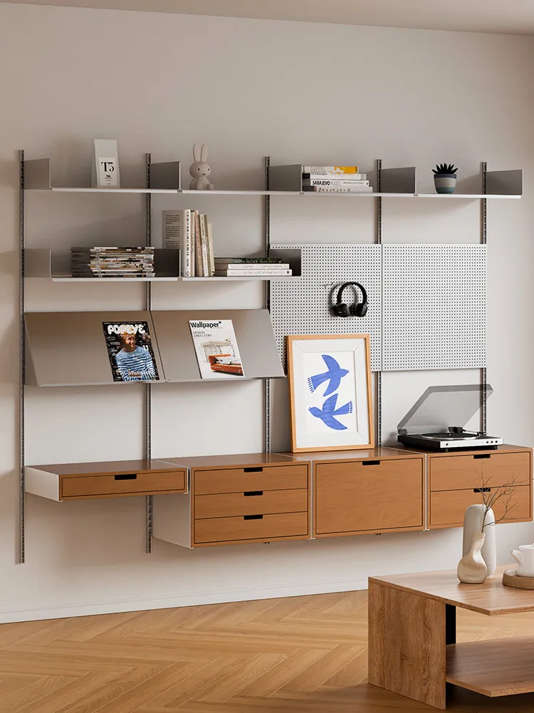 Medieval track shelf living room multi-functional display rack
Medieval track shelf living room multi-functional display rack