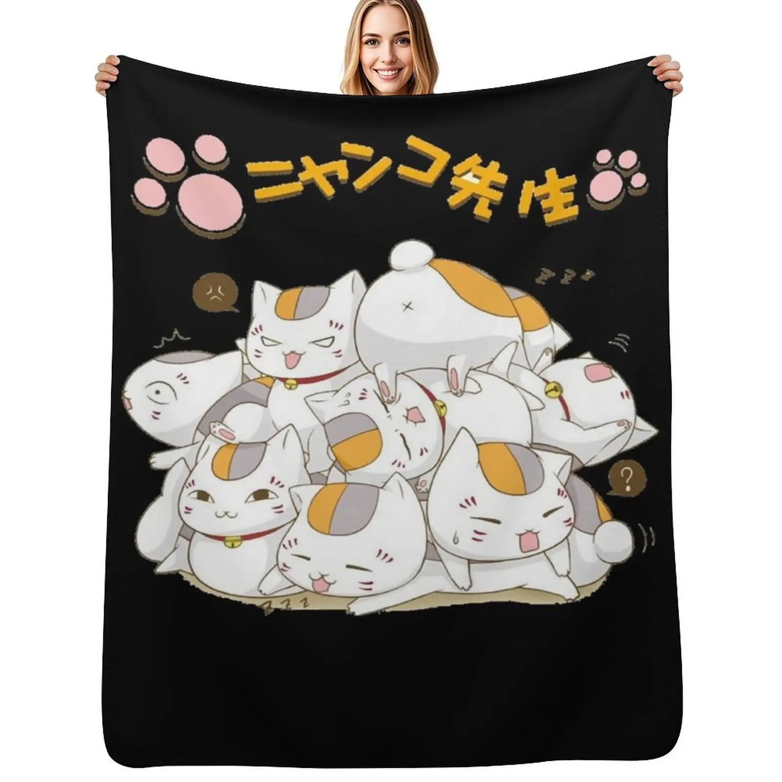 Nyanko Sensei ( Natsumes Book of Friends) Classic Throw Blanket Summer Cool Breathable Blanket for Sleeping
Nyanko Sensei ( Natsumes Book of Friends) Classic Throw Blanket Summer Cool Breathable Blanket for Sleeping