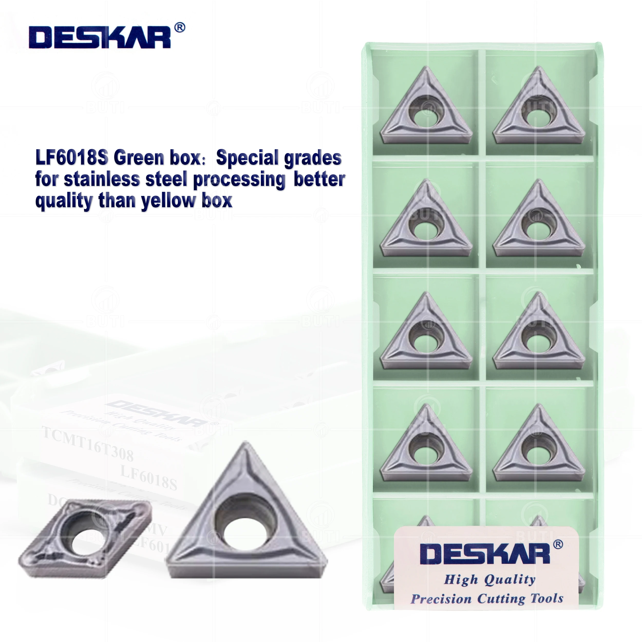 DESKAR 100% оригинальный DCMT070204/08-MV TCMT110204/08-RM LF6018S высококачественные карбидные вставки токарный станок с ЧПУ внутренние отверстия токарные инструменты
DESKAR 100% оригинальный DCMT070204/08-MV TCMT110204/08-RM LF6018S высококачественные карбидные вставки токарный станок с ЧПУ внутренние отверстия токарные инструменты