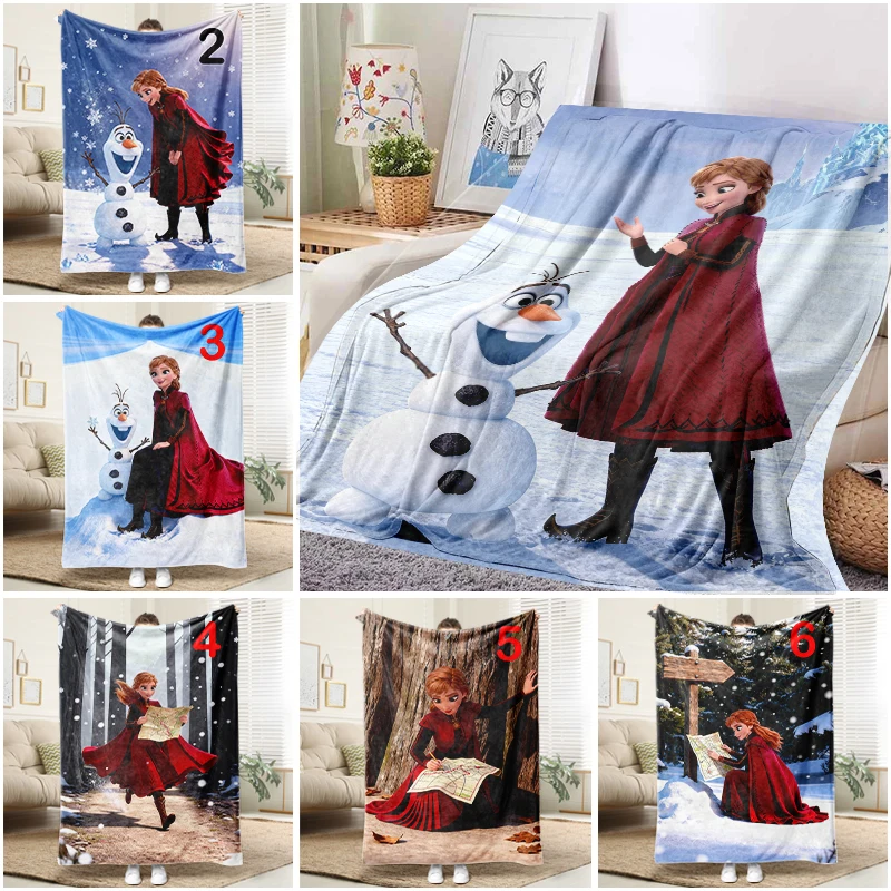 Disney Frozen Anna Olaf Blanket Soft Flannel Throw Sofa Bed Cover for Kids Adults Gift
Disney Frozen Anna Olaf Blanket Soft Flannel Throw Sofa Bed Cover for Kids Adults Gift