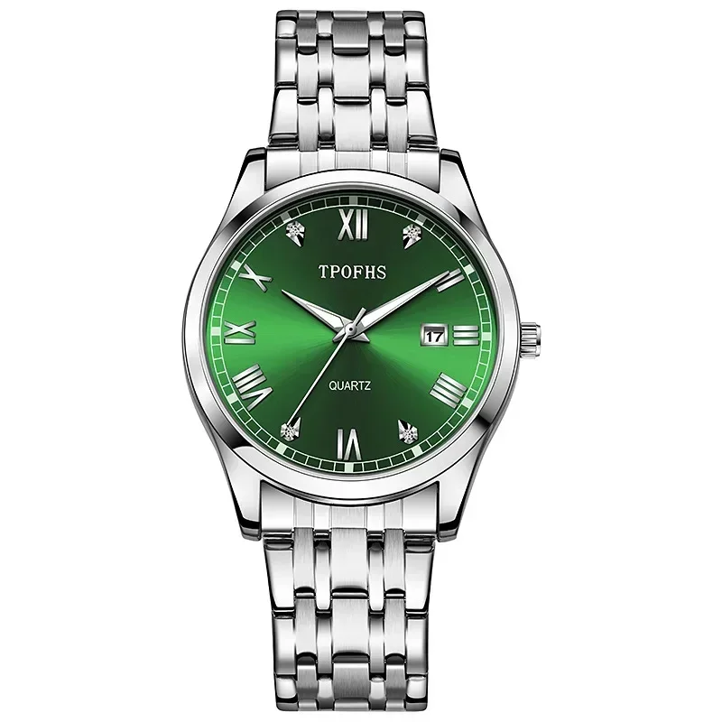 Men's Watch Fashion and Elegant Casual Stainless Steel Band WristWatch Calendar Water Diamond Scale Clock for Male reloj hombre
Men's Watch Fashion and Elegant Casual Stainless Steel Band WristWatch Calendar Water Diamond Scale Clock for Male reloj hombre