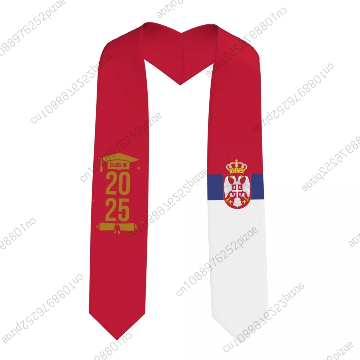 Новый флаг Сербии, класс 2025, 183*13 см, выпускной палантин, шарф с поясом для международных студентов, гордый
Новый флаг Сербии, класс 2025, 183*13 см, выпускной палантин, шарф с поясом для международных студентов, гордый