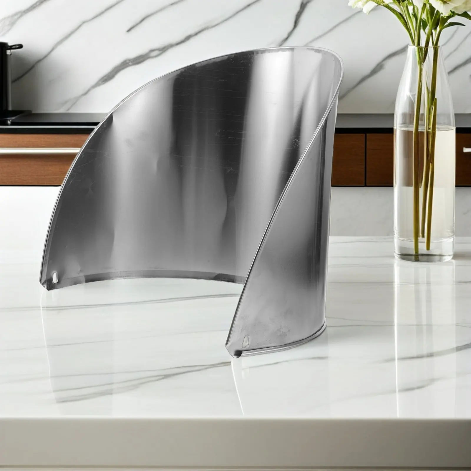 Cutting Board Splash Guard Stainless Steel 14.57x13.78x11.42in Grease Splatter Screen Countertop Protector Cooking Oil Splatter
Cutting Board Splash Guard Stainless Steel 14.57x13.78x11.42in Grease Splatter Screen Countertop Protector Cooking Oil Splatter