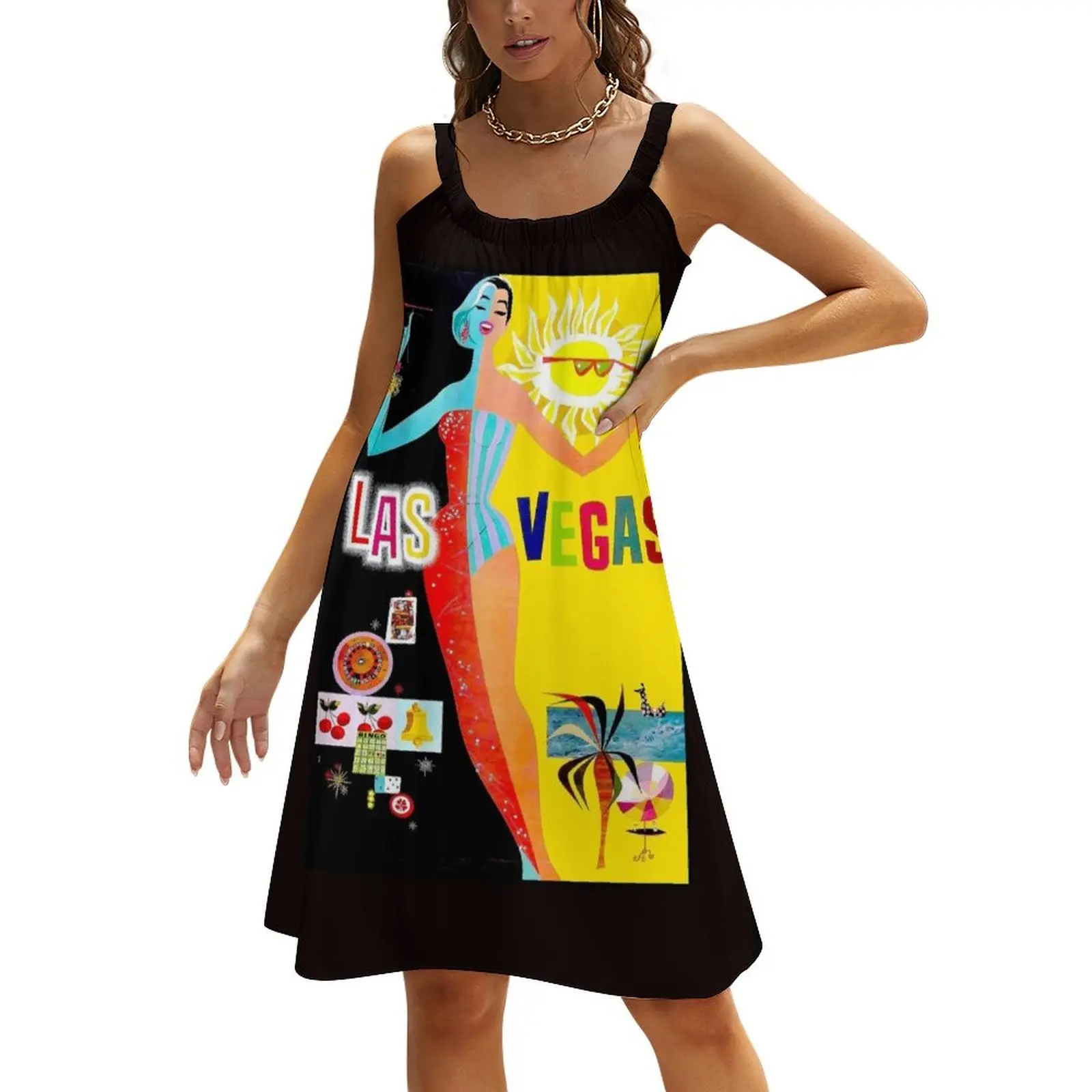LAS VEGAS : Vintage TWA Advertising Tourism Print Beach Sling Skirt Aesthetic clothing clothes for women Cocktail of dresses
LAS VEGAS : Vintage TWA Advertising Tourism Print Beach Sling Skirt Aesthetic clothing clothes for women Cocktail of dresses