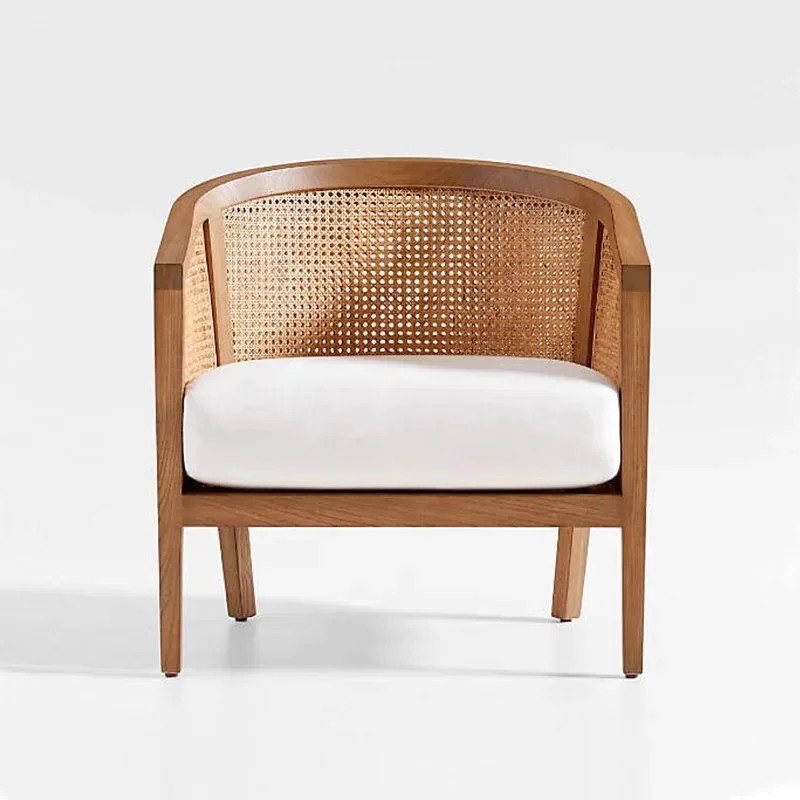 New Chinese-style solid wood rattan sofa chair Nordic simple homestay hotel living room
New Chinese-style solid wood rattan sofa chair Nordic simple homestay hotel living room