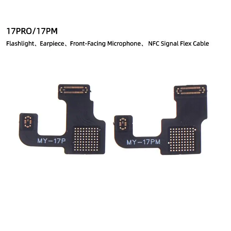 YCS 17Pro/PM Earpiece Flash Cable For Ios Cell Phone Repair Wiring Front Microphone NFC Signal Cable
YCS 17Pro/PM Earpiece Flash Cable For Ios Cell Phone Repair Wiring Front Microphone NFC Signal Cable