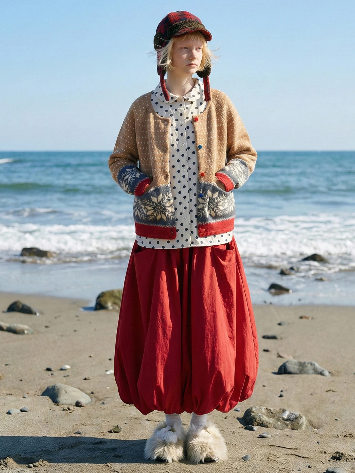 Жаккардовый кардиган верблюжьего цвета, винтажный цвет — блок, повседневная прогулка, теплая и художественная атмосфера 255315
Жаккардовый кардиган верблюжьего цвета, винтажный цвет — блок, повседневная прогулка, теплая и художественная атмосфера 255315