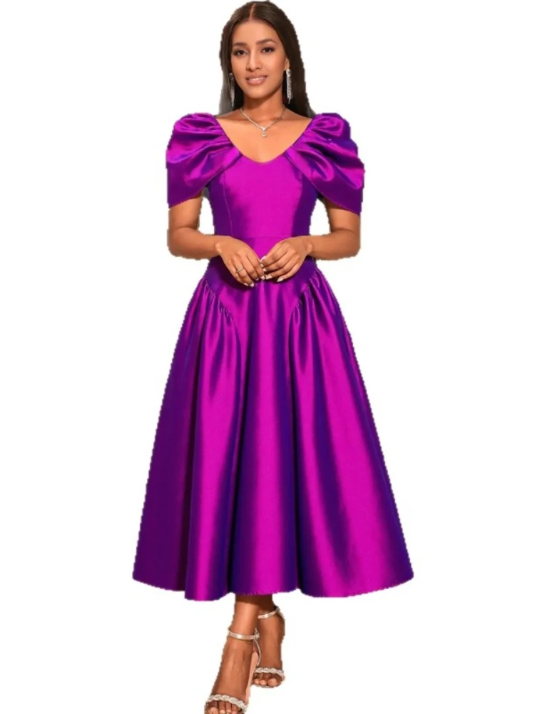 African Dresses For Women Elegant Polyester Muslim Fashion Abayas Dashiki Robe Kaftan Long Maxi Dress Turkish Africa 2025 New
African Dresses For Women Elegant Polyester Muslim Fashion Abayas Dashiki Robe Kaftan Long Maxi Dress Turkish Africa 2025 New