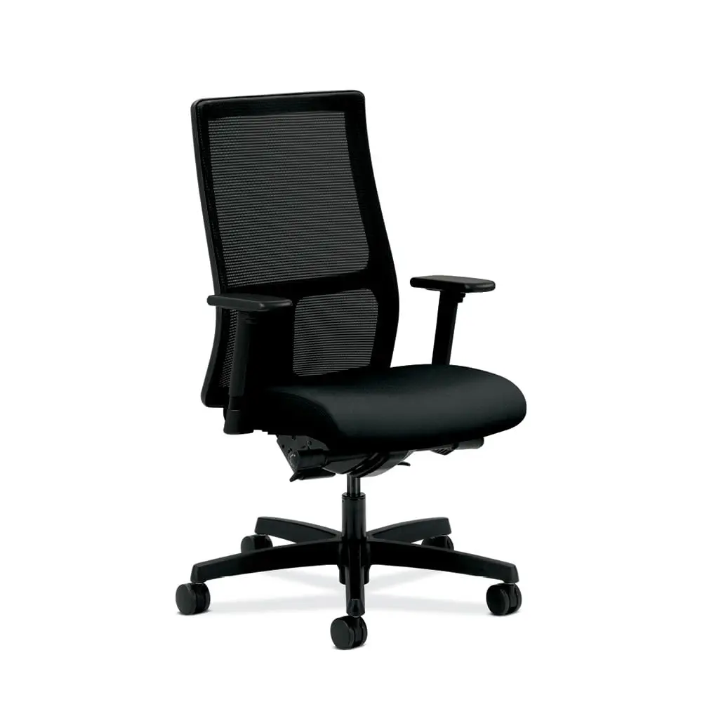 Ignition 2.0 Mid-Back - Black Mesh Computer Chair for Office Desk, Black Fabric (I2M2AMNC10TK), Customized
Ignition 2.0 Mid-Back - Black Mesh Computer Chair for Office Desk, Black Fabric (I2M2AMNC10TK), Customized