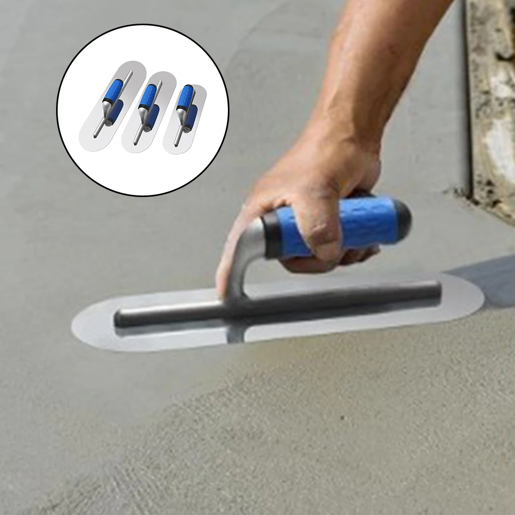 Набор из 3-х инструментов для скребка из нержавеющей стали с эргономичной синей резиновой ручкой для штукатурки бетона, цемента и гипсокартона 
Набор из 3-х инструментов для скребка из нержавеющей стали с эргономичной синей резиновой ручкой для штукатурки бетона, цемента и гипсокартона