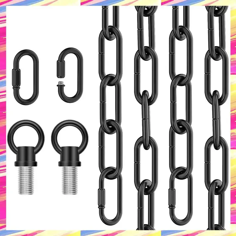AIAI 10 Feet Industrial Black Light Fixture Chain, Adjustable Extension Chain With Connection Locks For Light Fixture 
AIAI 10 Feet Industrial Black Light Fixture Chain, Adjustable Extension Chain With Connection Locks For Light Fixture