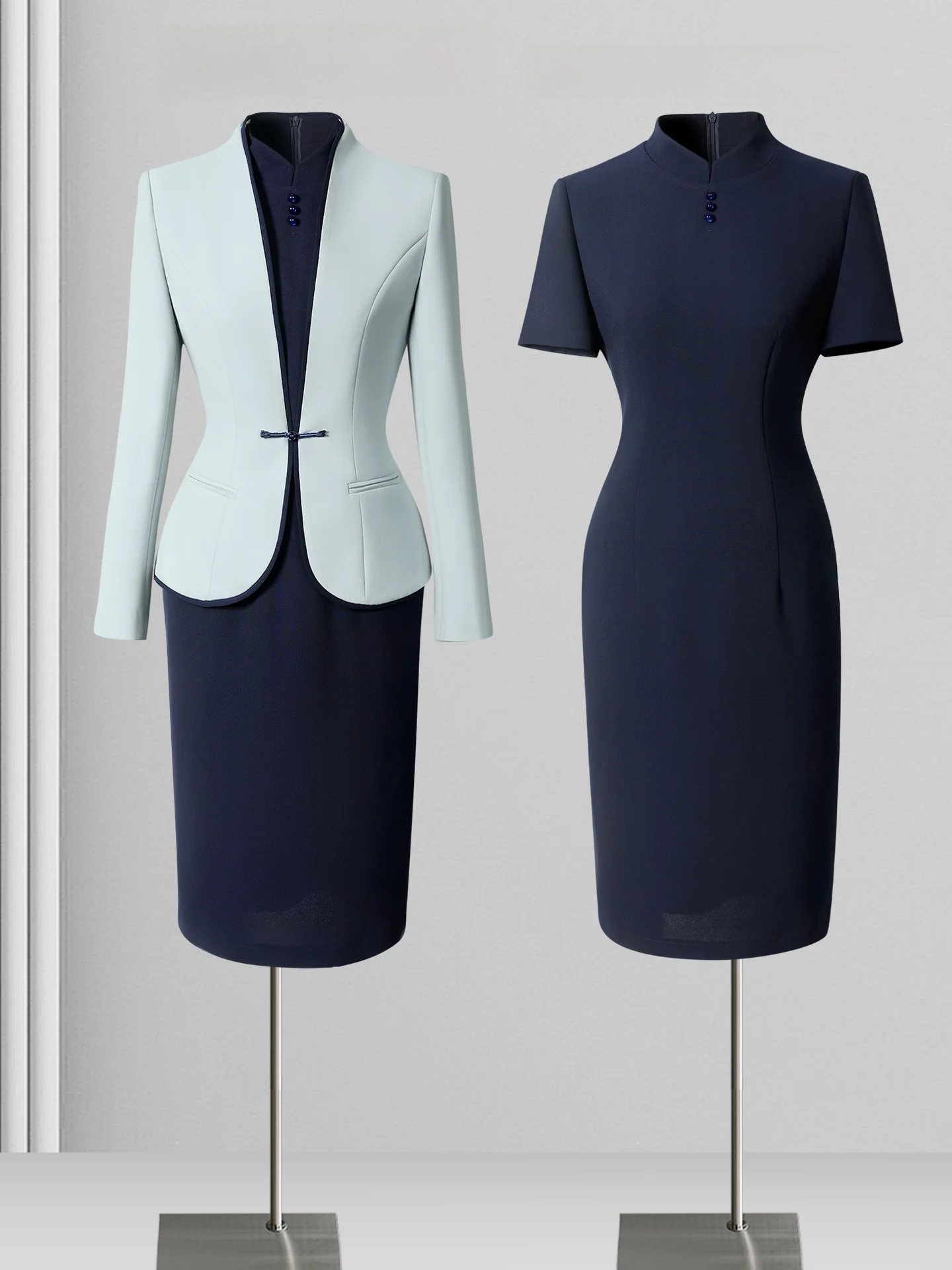 Elegant Chinese Style Professional Women's Suit Set Long Sleeve Work Uniform Skirt Suit High End Mannerism Beauty Therapist C...
Elegant Chinese Style Professional Women's Suit Set Long Sleeve Work Uniform Skirt Suit High End Mannerism Beauty Therapist C...