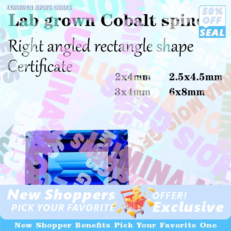 Lab Grown Cobalt Spinel Charms Bead for Diy Jewelry Making
Lab Grown Cobalt Spinel Charms Bead for Diy Jewelry Making