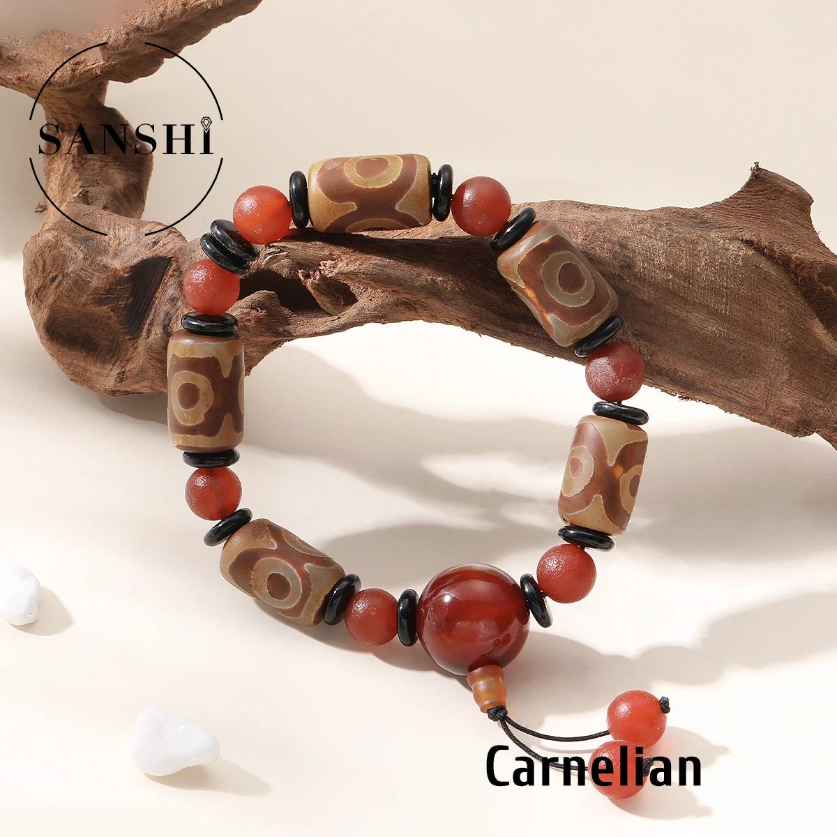 5A Natural Genuine Agate Beads Hand Carved Woven Three-Eyed Bracelet Unisex Tibetan Style Jewelry Adjustable Size Wholesale
5A Natural Genuine Agate Beads Hand Carved Woven Three-Eyed Bracelet Unisex Tibetan Style Jewelry Adjustable Size Wholesale