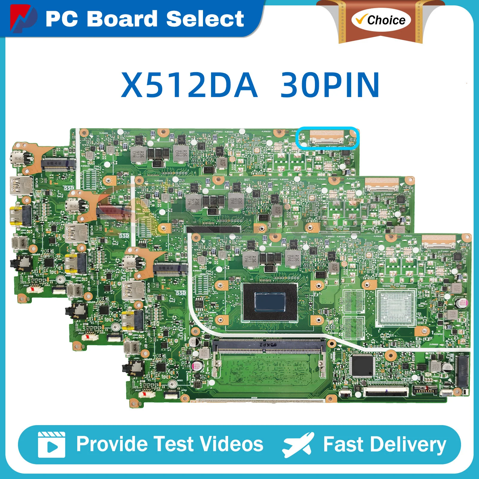 X512DA Laptop Motherboard For ASUS X512D F512DA S512DA A512DA X512DAP M5050DA X712DA M512D M712D X512DK Mainboard R3 R5 R7 CPU
X512DA Laptop Motherboard For ASUS X512D F512DA S512DA A512DA X512DAP M5050DA X712DA M512D M712D X512DK Mainboard R3 R5 R7 CPU