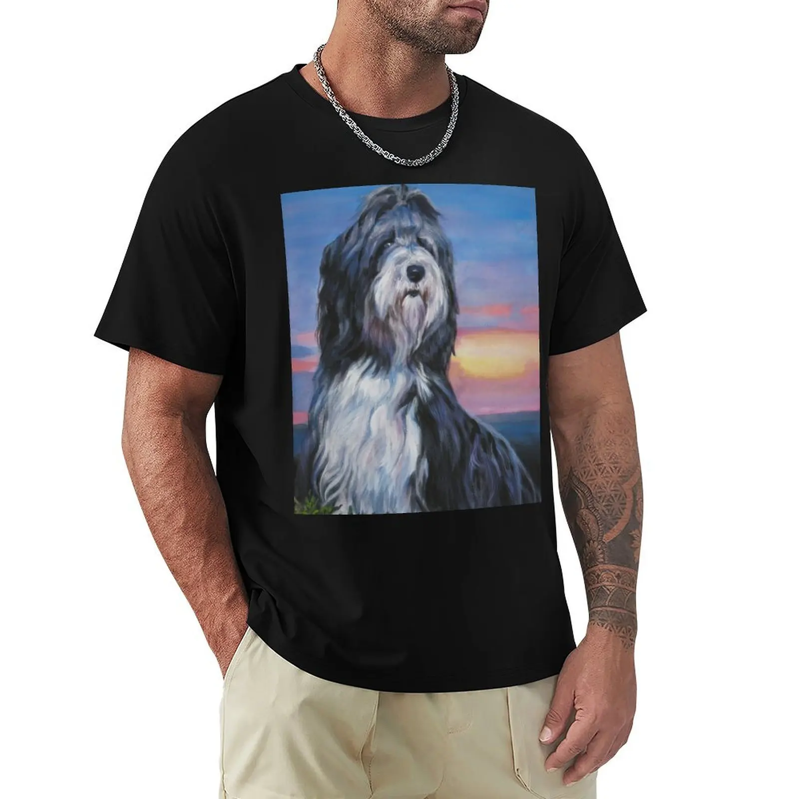 Bearded Collie Fine Art Painting T-Shirt sports fans funny meme t-shirts vintage gifts for boyfriend cotton t shirt men
Bearded Collie Fine Art Painting T-Shirt sports fans funny meme t-shirts vintage gifts for boyfriend cotton t shirt men