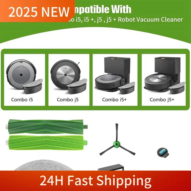 2025 Trend Replacement Parts For Irobot Roomba Combo I5/I5+/J5/J5+,Accessories Main Side Brush Hepa Filter Mop Cloth Pads
2025 Trend Replacement Parts For Irobot Roomba Combo I5/I5+/J5/J5+,Accessories Main Side Brush Hepa Filter Mop Cloth Pads
