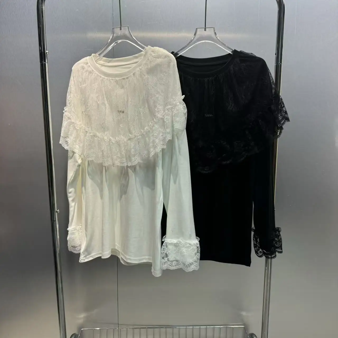 Sweet Lace Splice Long Sleeve Versatile Top Korean Style Early Autumn New Design Cotton Blend Straight Cut Retro Style Women'...
Sweet Lace Splice Long Sleeve Versatile Top Korean Style Early Autumn New Design Cotton Blend Straight Cut Retro Style Women'...