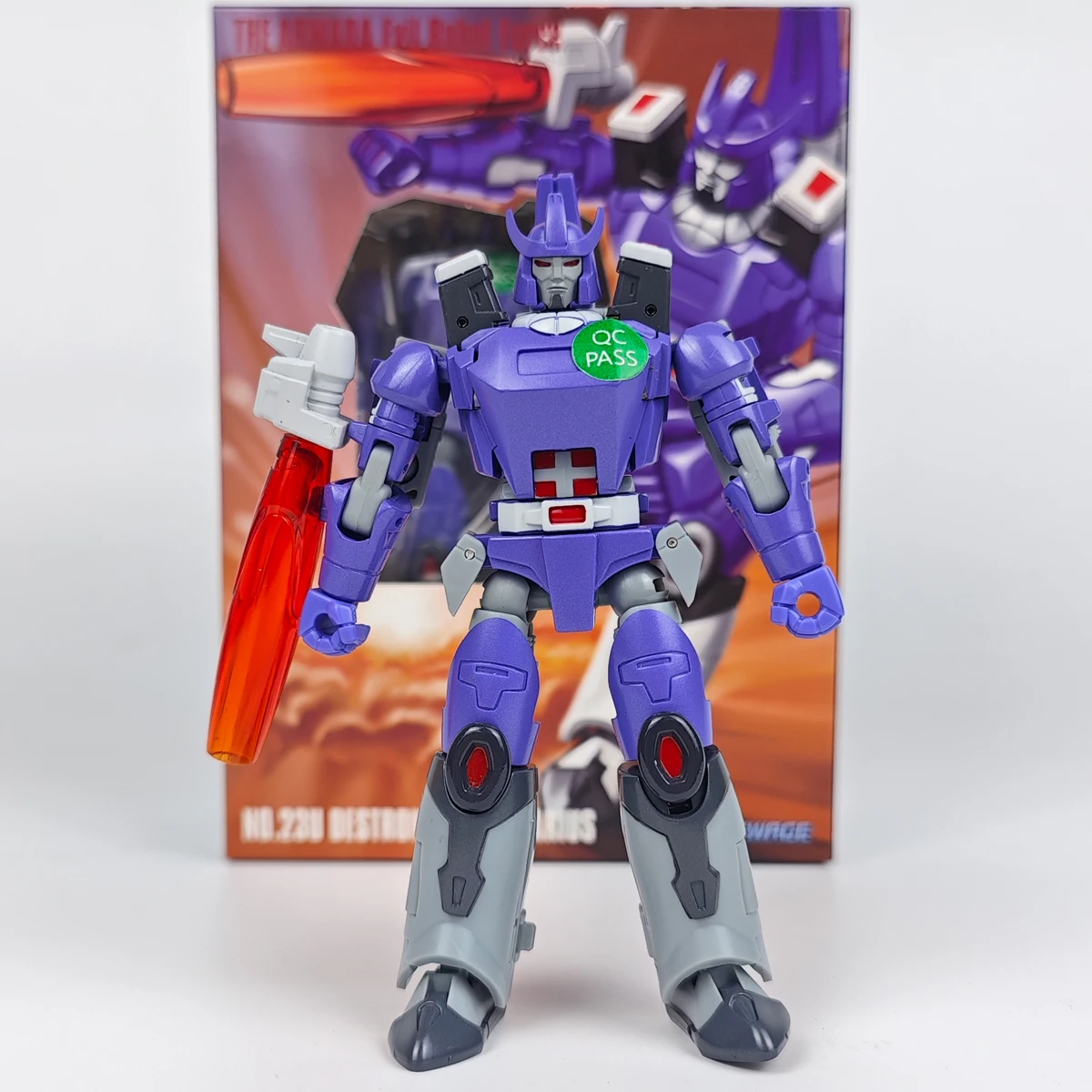 NewAge NA H23U Darius Galvatron G1 Трансформация 10 см Фигурка Коллекция игрушек Робот с коробкой
NewAge NA H23U Darius Galvatron G1 Трансформация 10 см Фигурка Коллекция игрушек Робот с коробкой