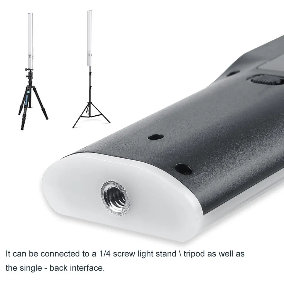 Yongnuo YN360S Ultra-thin,Ultra-light Handheld Ice Stick LED Video Light 3200k to 5500k Controlled by Phone App Camera LED Light
Yongnuo YN360S Ultra-thin,Ultra-light Handheld Ice Stick LED Video Light 3200k to 5500k Controlled by Phone App Camera LED Light