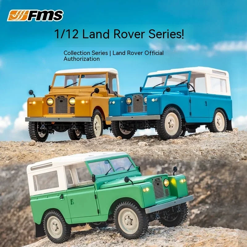Fms1:12 Land Rover Ii New Product Rc Remote Control 4wd Off Road Simulation Collection Variable Speed Electric Model Car Toys
Fms1:12 Land Rover Ii New Product Rc Remote Control 4wd Off Road Simulation Collection Variable Speed Electric Model Car Toys