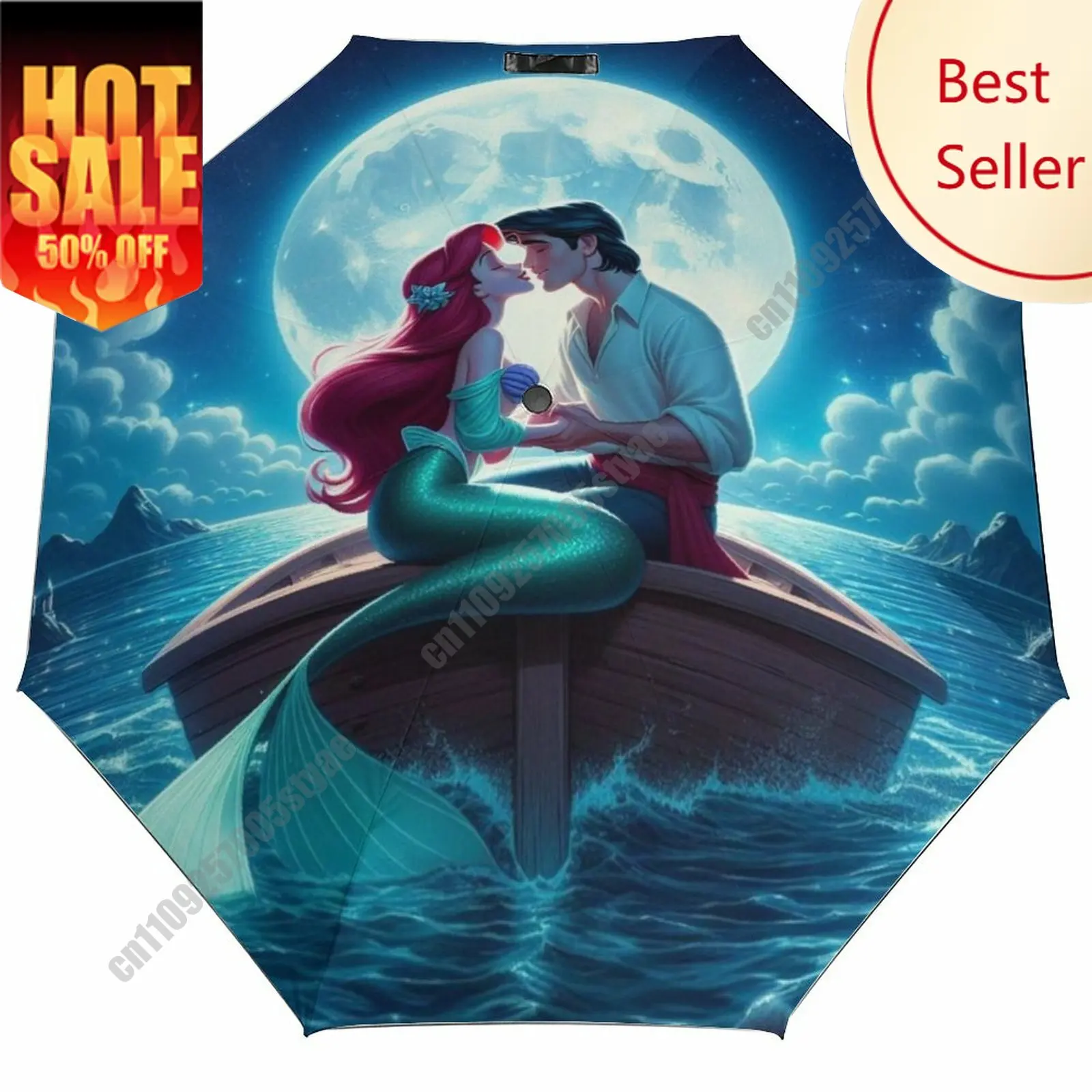 Ariel Umbrella Disney Cartoon 3 Fold Auto Suitable Both Sunny Rainy Days Decoration Gifts Decor Custom Umbrella
Ariel Umbrella Disney Cartoon 3 Fold Auto Suitable Both Sunny Rainy Days Decoration Gifts Decor Custom Umbrella
