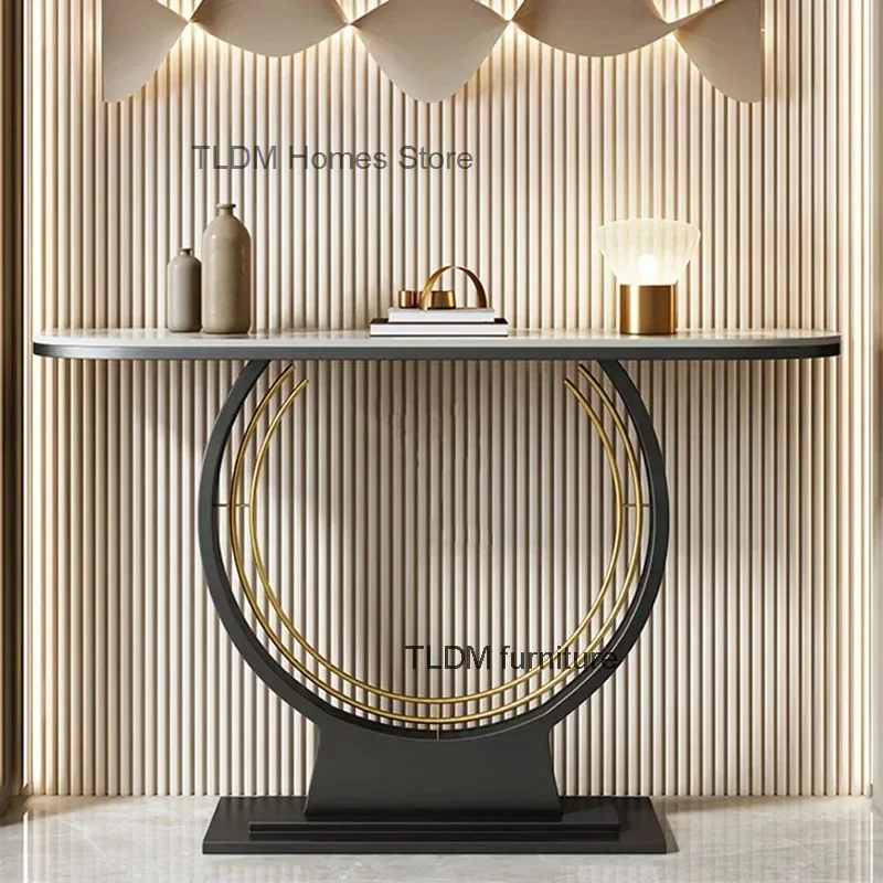 Italian Slate Console Tables Living Room Furniture Entrance Console Table Creative Against The Wall Semi-circular Entrance Table
Italian Slate Console Tables Living Room Furniture Entrance Console Table Creative Against The Wall Semi-circular Entrance Table