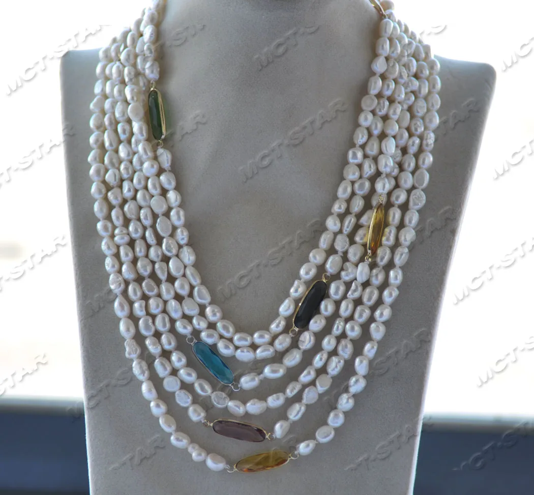 Z11830 50“~112'' White Baroque Pearl Multicolor Strip Shape CZ Necklace
Z11830 50“~112'' White Baroque Pearl Multicolor Strip Shape CZ Necklace