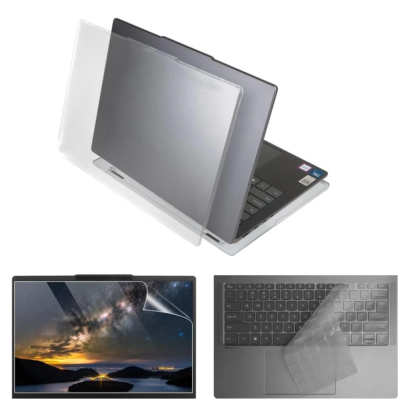Laptop Case Set for 2026/2025 IdeaPad Slim 5 14 inch Gen 10/11 Drop Scratch Resistant Hard Shell Matte Protective Shell Set
Laptop Case Set for 2026/2025 IdeaPad Slim 5 14 inch Gen 10/11 Drop Scratch Resistant Hard Shell Matte Protective Shell Set