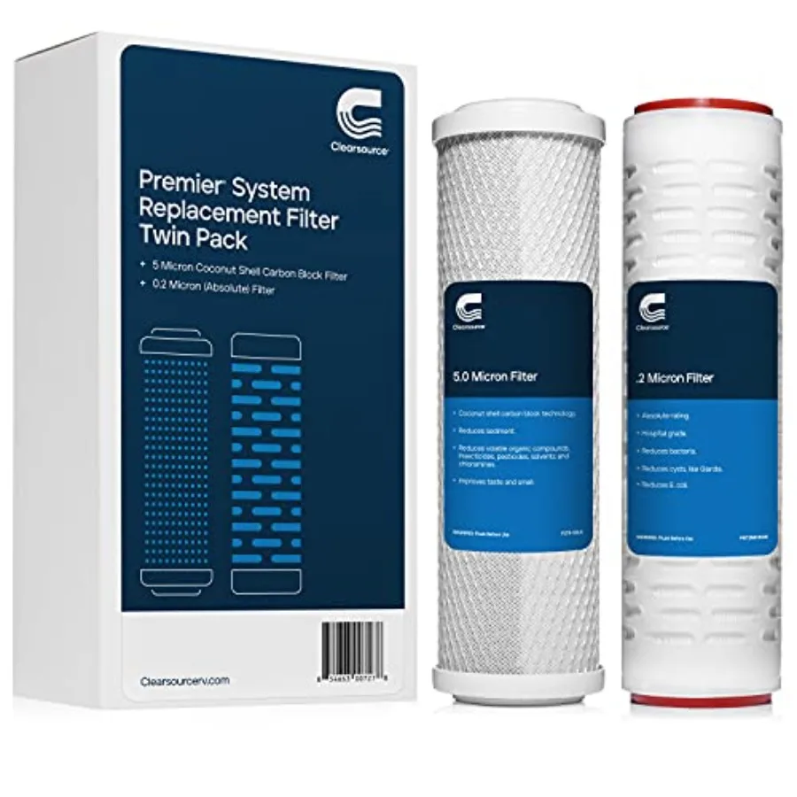 REPLACEMENT FILTER TWIN PACK WITH 0.2 MICRON FILTRATION
REPLACEMENT FILTER TWIN PACK WITH 0.2 MICRON FILTRATION
