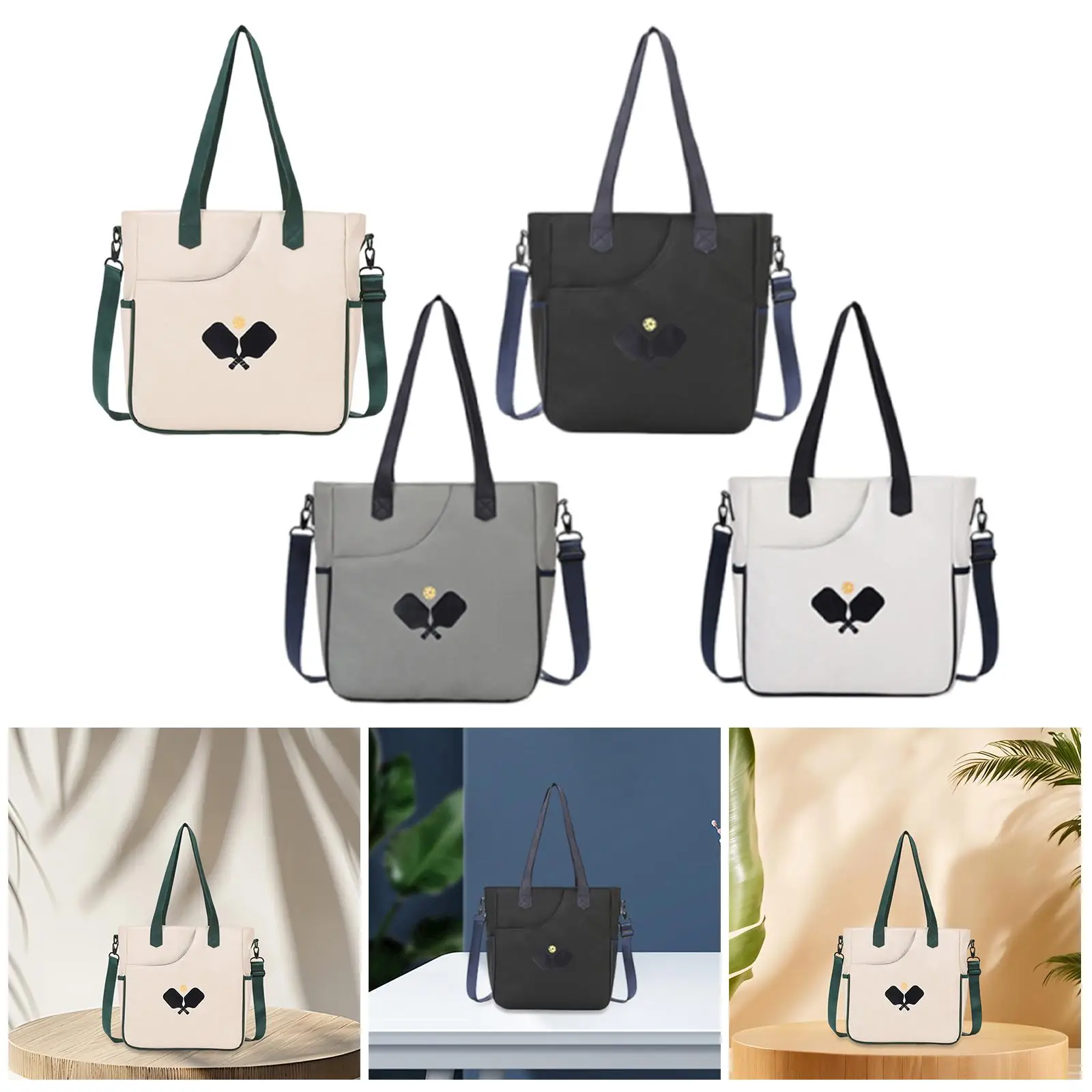 Pickleball Bag Lightweight Large Capacity Stylish Sports Bag Practical Badminton Racquet Bag with Adjustable Strap Tennis Bag
Pickleball Bag Lightweight Large Capacity Stylish Sports Bag Practical Badminton Racquet Bag with Adjustable Strap Tennis Bag