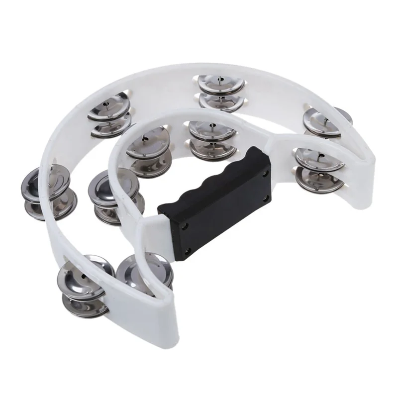 AA75-4X Double Row Jingles Half Moon Musical Tambourine Percussion Drum White Party KTV
AA75-4X Double Row Jingles Half Moon Musical Tambourine Percussion Drum White Party KTV